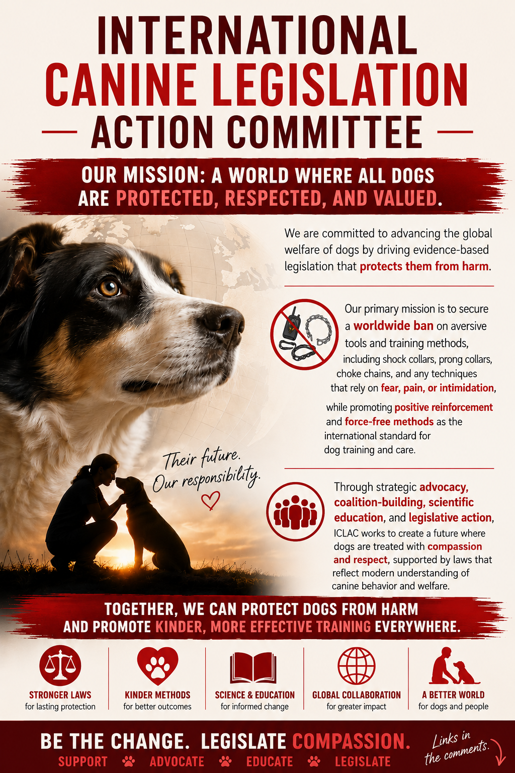 International Canine Legislation Action Committee Founded.